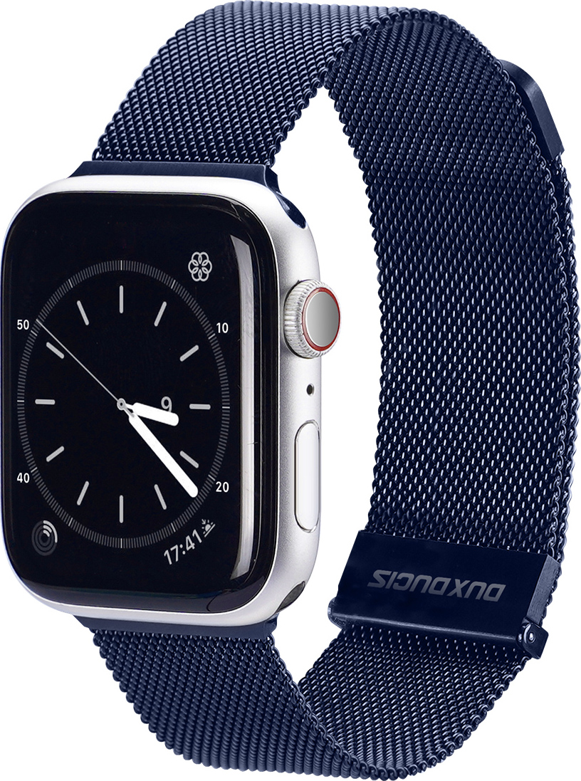 DuxDucis Řemínek pro Apple Watch 38mm / 40mm / 41mm / 42mm - DuxDucis, Milanese Blue