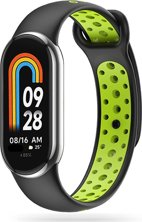Tech-Protect Řemínek pro Xiaomi Smart Band 8 / 9 - Tech-Protect, Softband Black/Lime