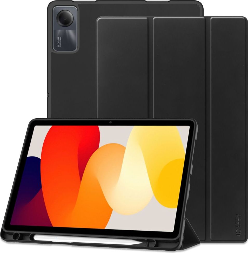 Tech-Protect Pouzdro na Xiaomi Redmi Pad SE - Tech-Protect, Smartcase Pen Black