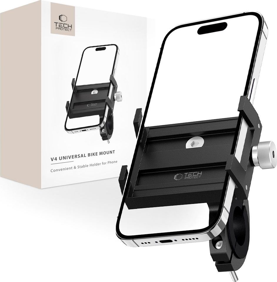 Tech-Protect Držák mobilu na kolo na řidítka - Tech-Protect, V4 Bike Mount