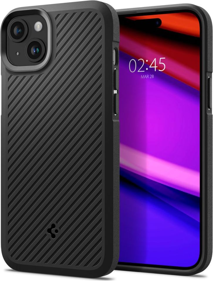 Spigen Ochranný kryt na iPhone 15 PLUS - Spigen, Core Armor Black