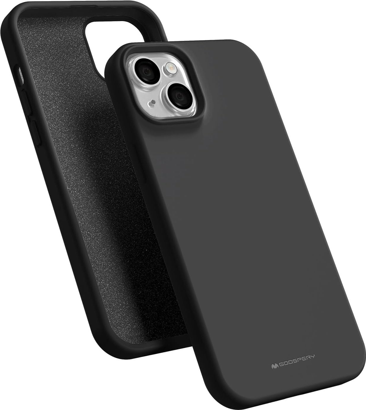 Mercury Ochranný kryt na iPhone 15 PLUS - Mercury, Silicone Black