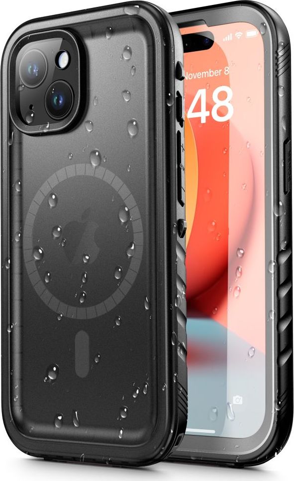 Tech-Protect Voděodolné pouzdro na iPhone 15 - Tech-Protect, ShellBox IP68 with MagSafe