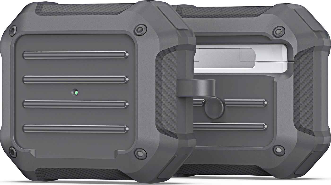 DuxDucis Pouzdro na sluchátka AirPods 3 - DuxDucis, PECE Gray