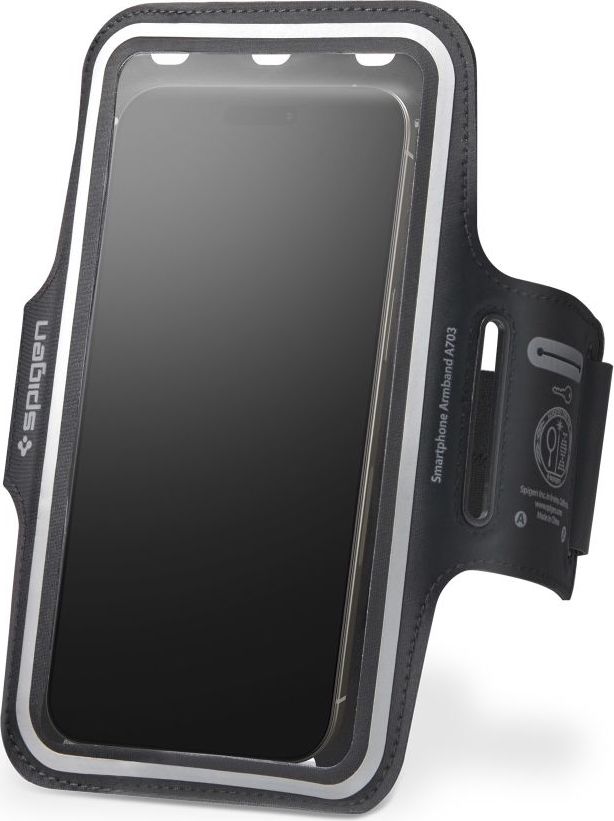 Spigen Dynamic Shield Armband A703 pouzdro černé