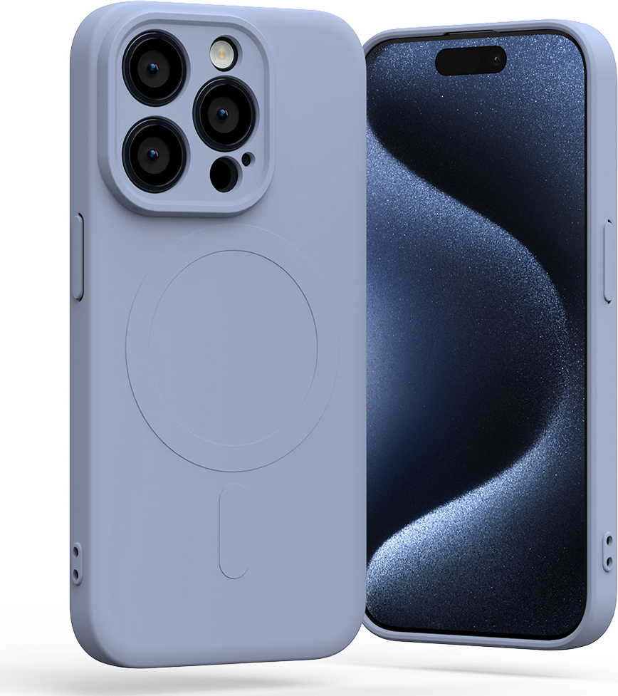 Mercury Ochranný kryt na iPhone XR - Mercury, SemiSilicon MagSafe Lavender