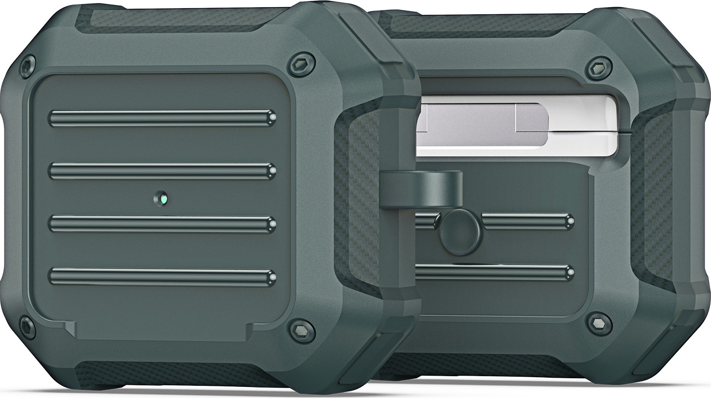 DuxDucis Pouzdro na sluchátka AirPods 3 - DuxDucis, PECE Green