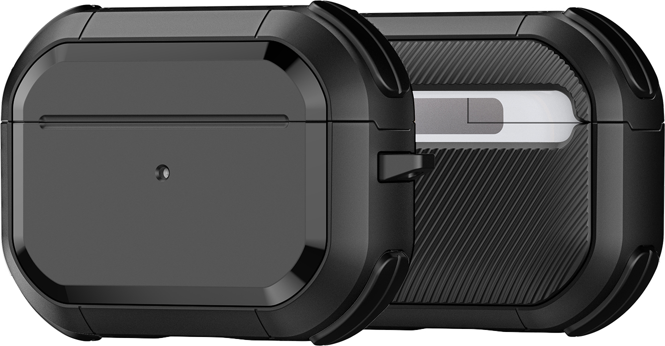 DuxDucis Pouzdro na sluchátka AirPods Pro 1/2 - DuxDucis, PECA Black