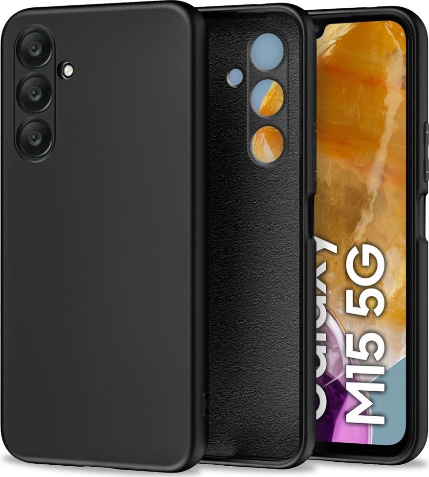 Tech-Protect Ochranný kryt na Samsung Galaxy M15 - Tech-Protect, Icon Black