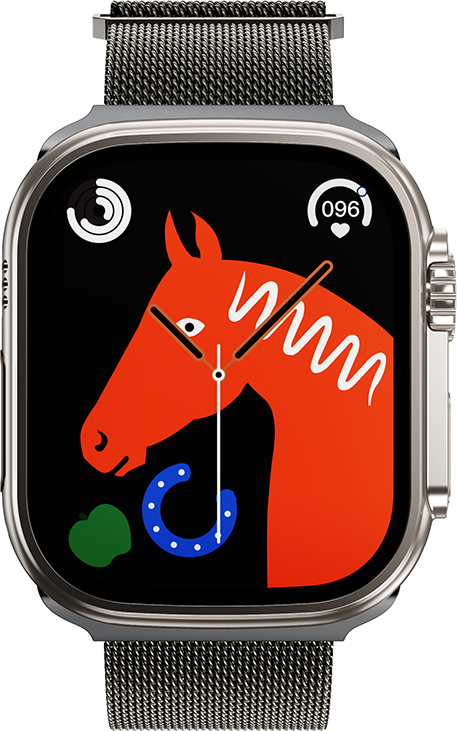 Hoco Řemínek na Apple Watch 44mm / 45mm / 46mm / 49mm - Hoco, AS101 Milan Gray