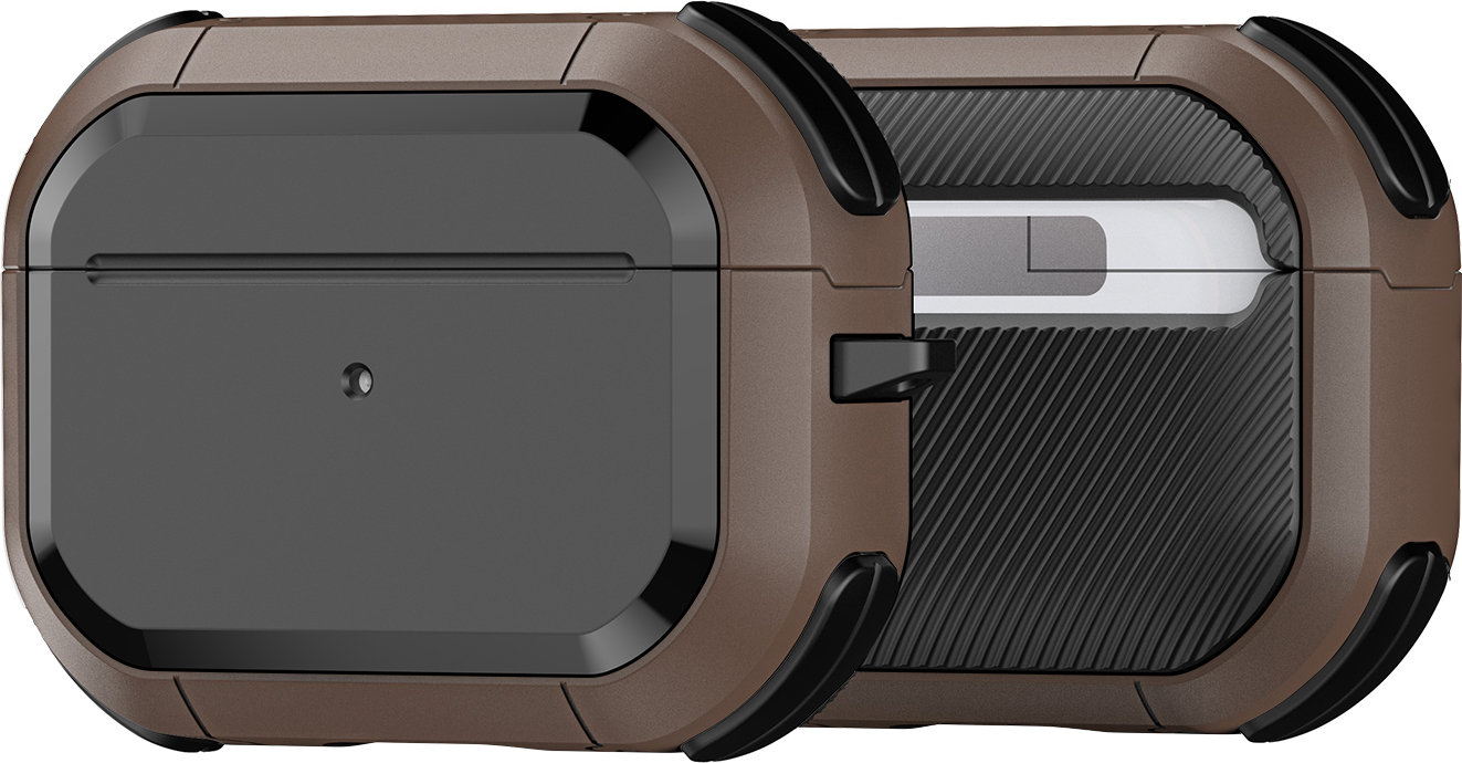 DuxDucis Pouzdro na sluchátka AirPods Pro 1/2 - DuxDucis, PECA Khaki