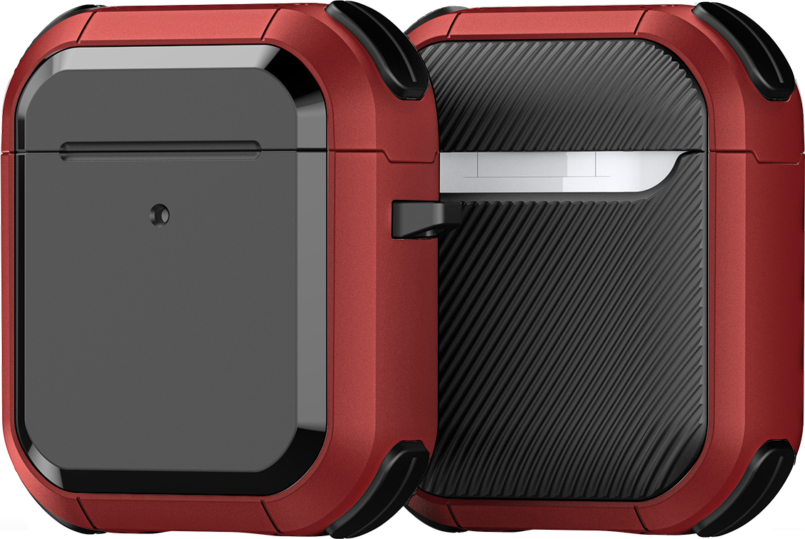 DuxDucis Pouzdro na sluchátka AirPods - DuxDucis, PECA Red