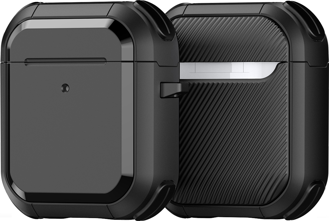 DuxDucis Pouzdro na sluchátka AirPods - DuxDucis, PECA Black