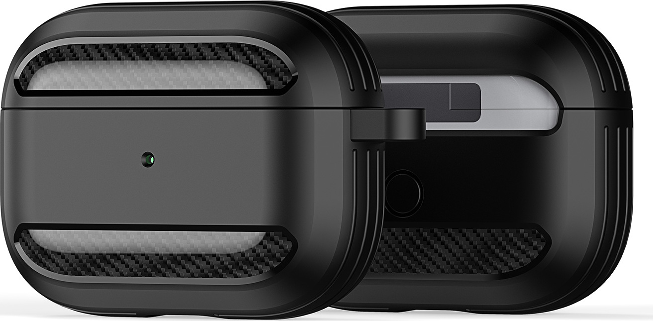 DuxDucis Pouzdro na sluchátka AirPods Pro 1/2 - DuxDucis, PECB Black