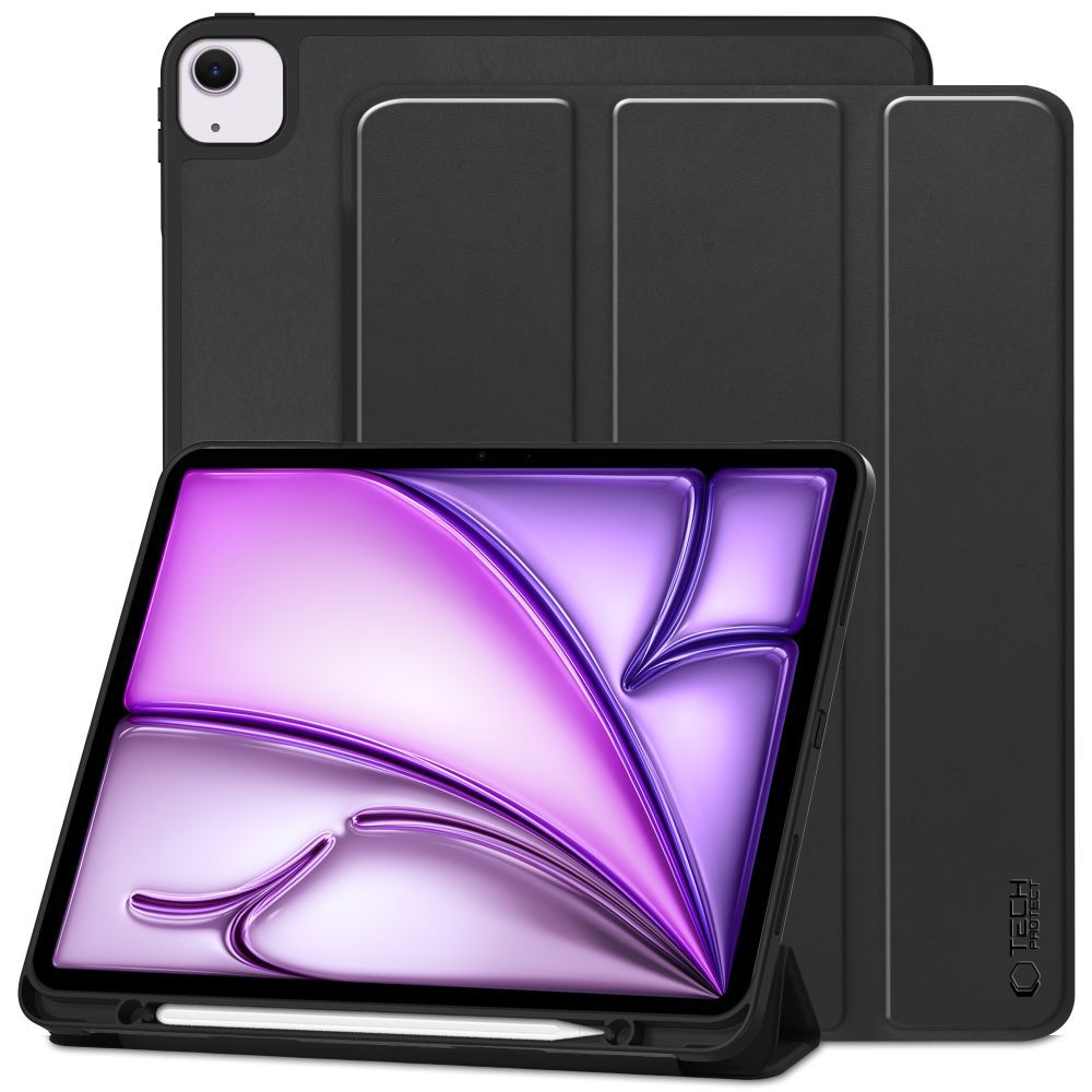 Tech-Protect Pouzdro na iPad Air 13 (2025/2024) - Tech-Protect, SmartCase Pen Black