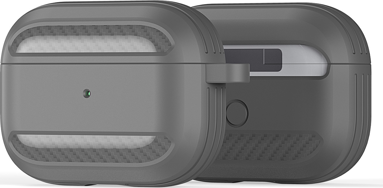 DuxDucis Pouzdro na sluchátka AirPods Pro 1/2 - DuxDucis, PECB Gray