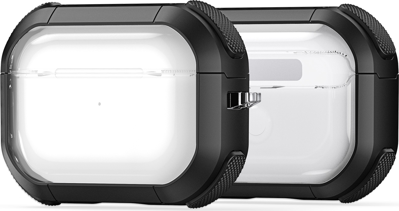 DuxDucis Pouzdro na sluchátka AirPods Pro 1/2 - DuxDucis, PECD Black