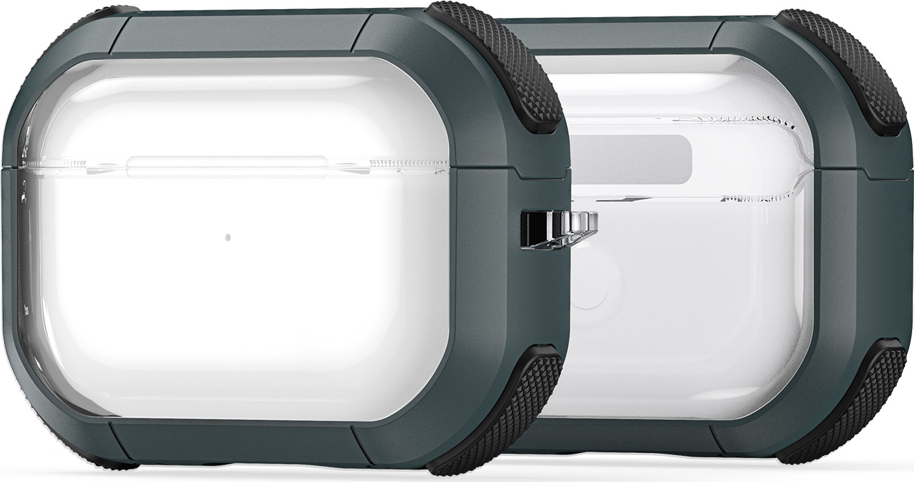 DuxDucis Pouzdro na sluchátka AirPods Pro 1/2 - DuxDucis, PECD Green