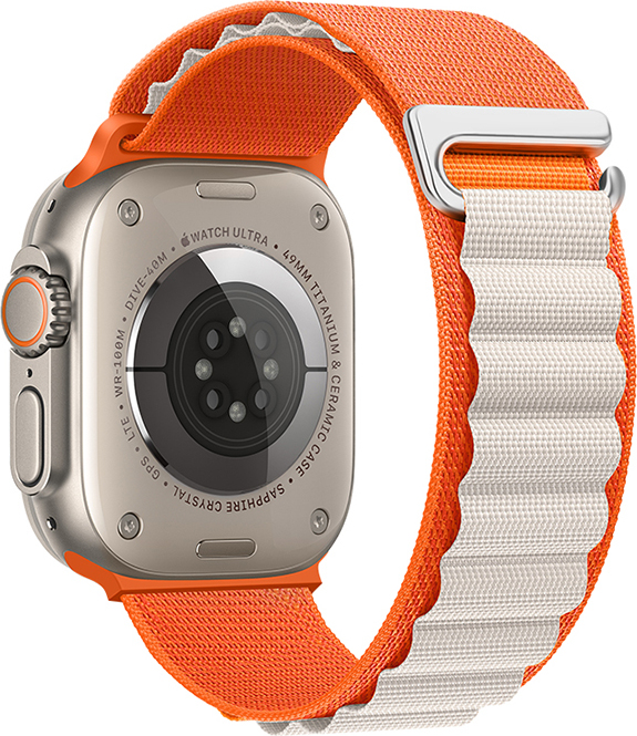 Hoco Řemínek pro Apple Watch 44mm / 45mm / 46mm / 49mm - Hoco, WA20 Climbing Orange Starlight