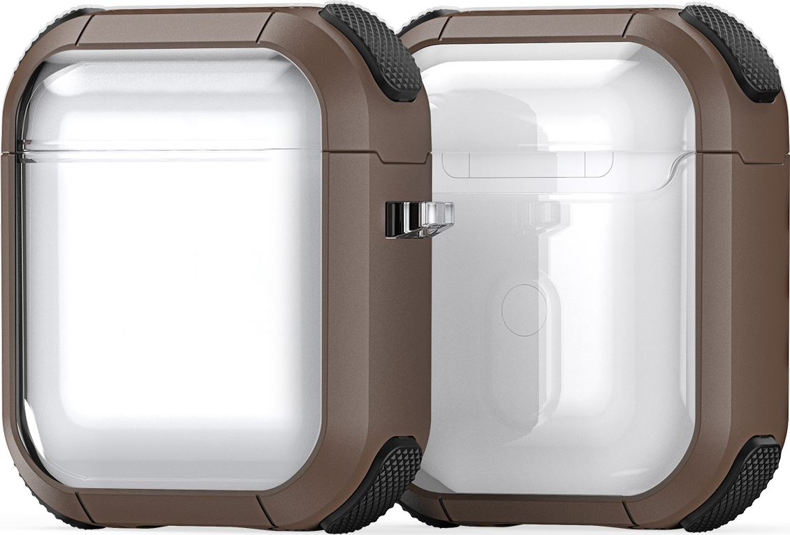 DuxDucis Pouzdro na sluchátka AirPods - DuxDucis, PECD Brown