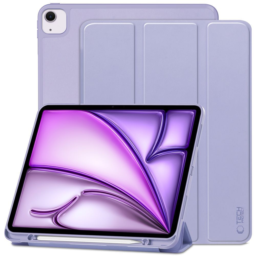 Tech-Protect Pouzdro na iPad Air 13 (2025/2024) - Tech-Protect, SmartCase Pen Violet