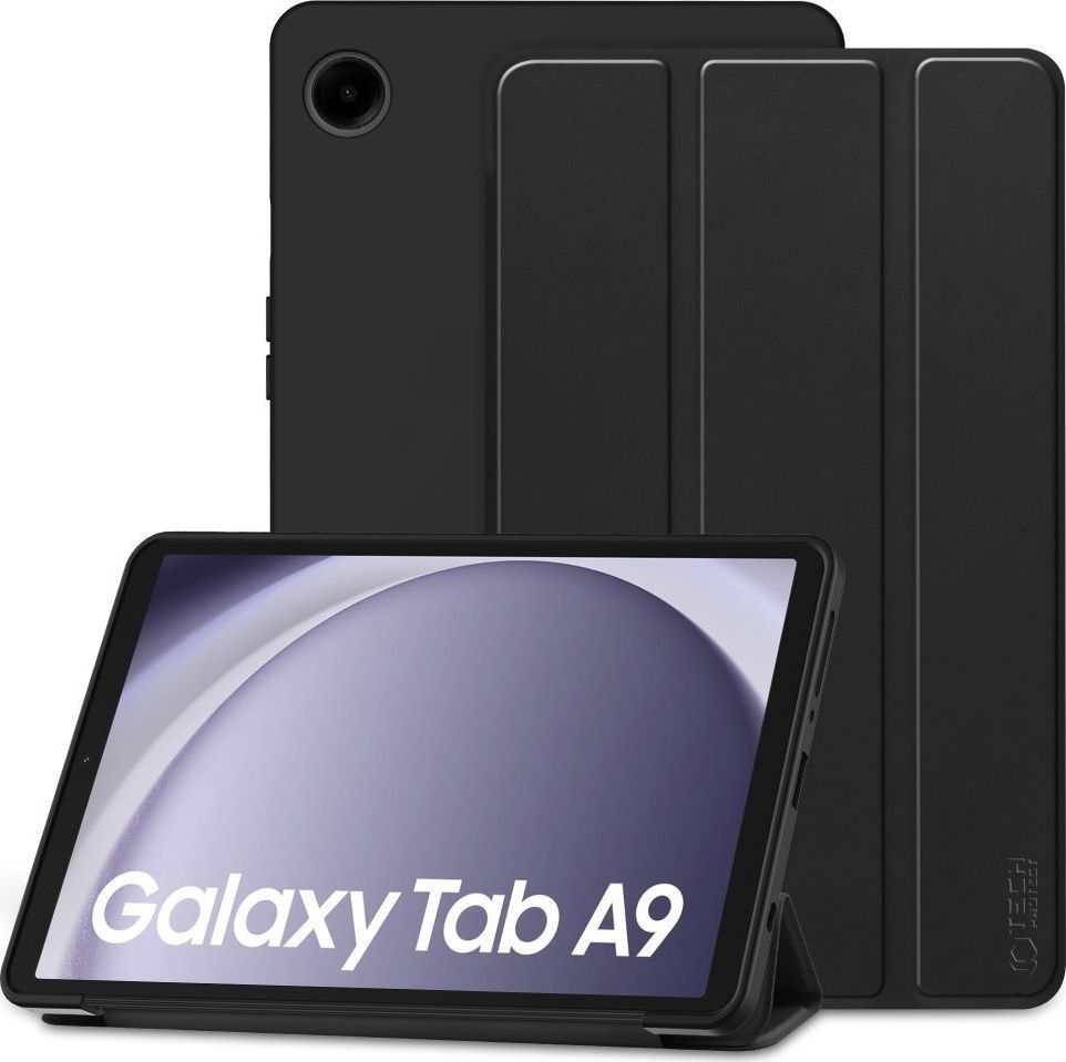 Tech-Protect Pouzdro na Samsung Galaxy TAB A9 8.7 (2023) - Tech-Protect, SmartCase Black