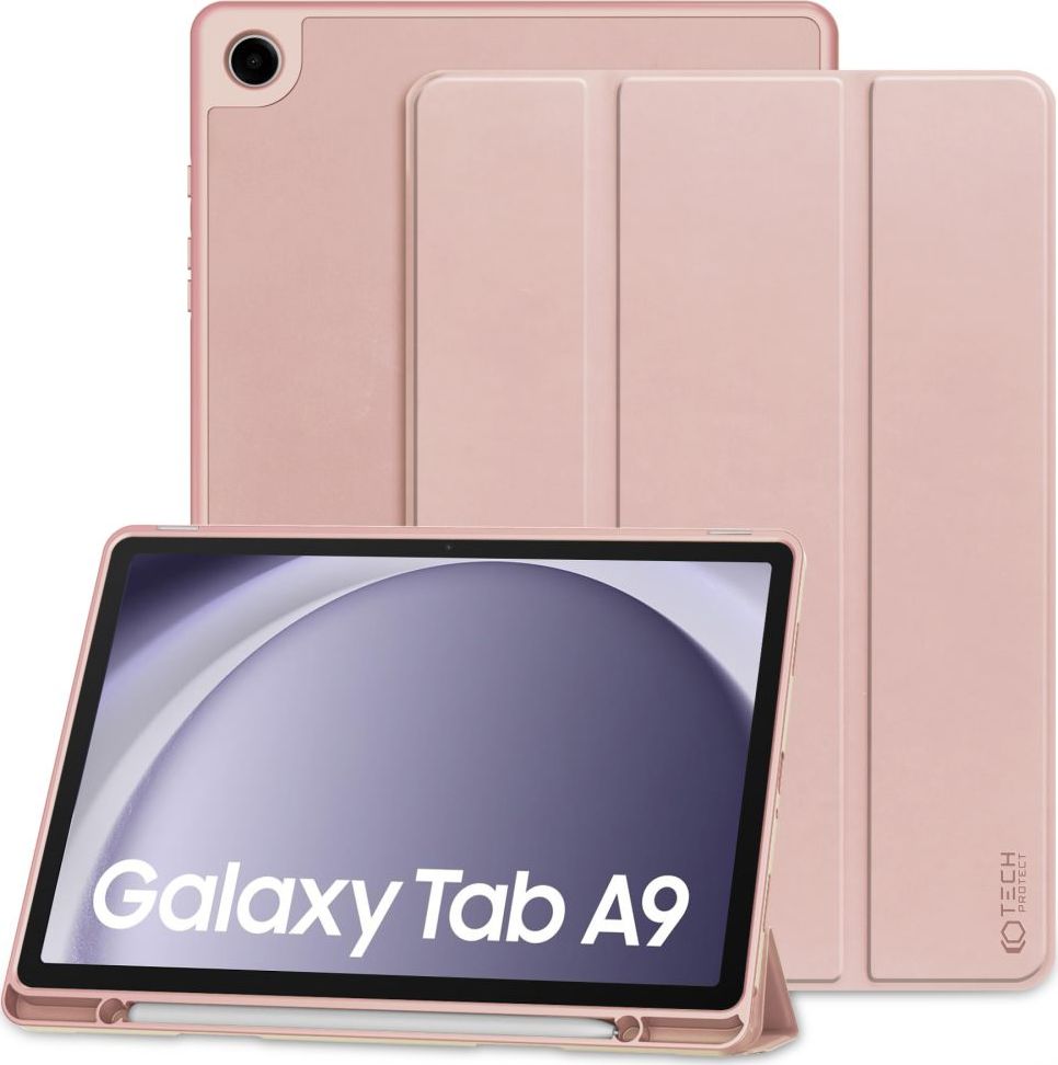 Tech-Protect Pouzdro na Samsung Galaxy TAB A9 8.7 (2023) - Tech-Protect, SmartCase Pen Pink