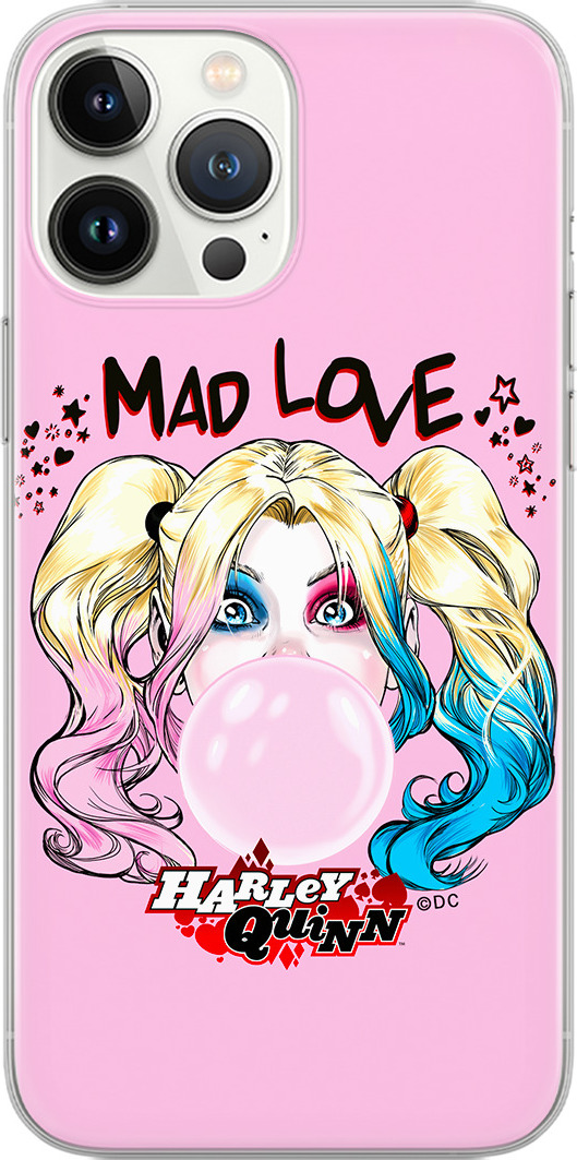 Ert Ochranný kryt na iPhone 15 Pro - DC, Harley Quinn 001