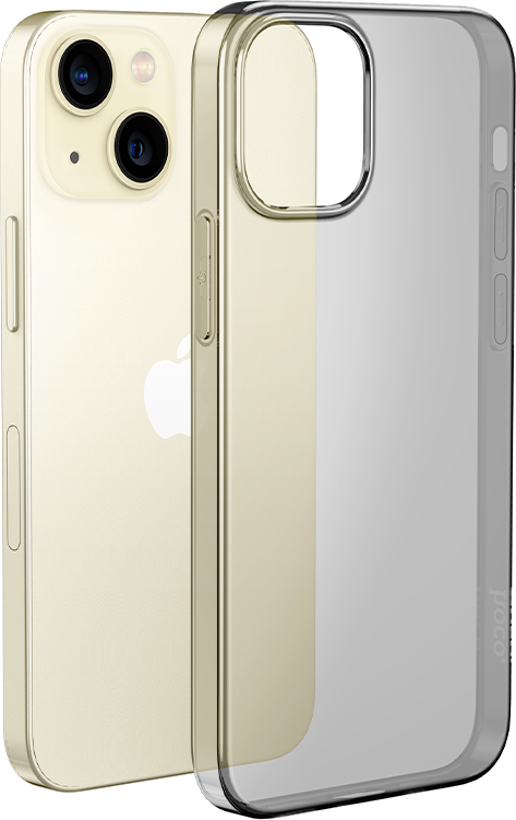 Hoco Ultratenký kryt na iPhone 15 PLUS - Hoco, Light Black