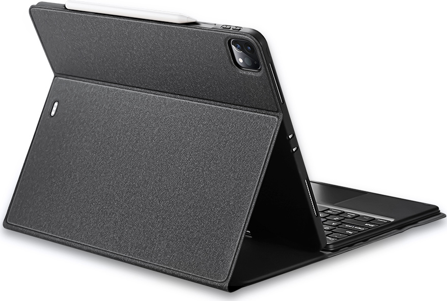 DuxDucis Klávesnice pro iPad Air 13 (2024) / iPad Pro 12.9 (2022/2021/2020) - DuxDucis, TK Keyboard Black