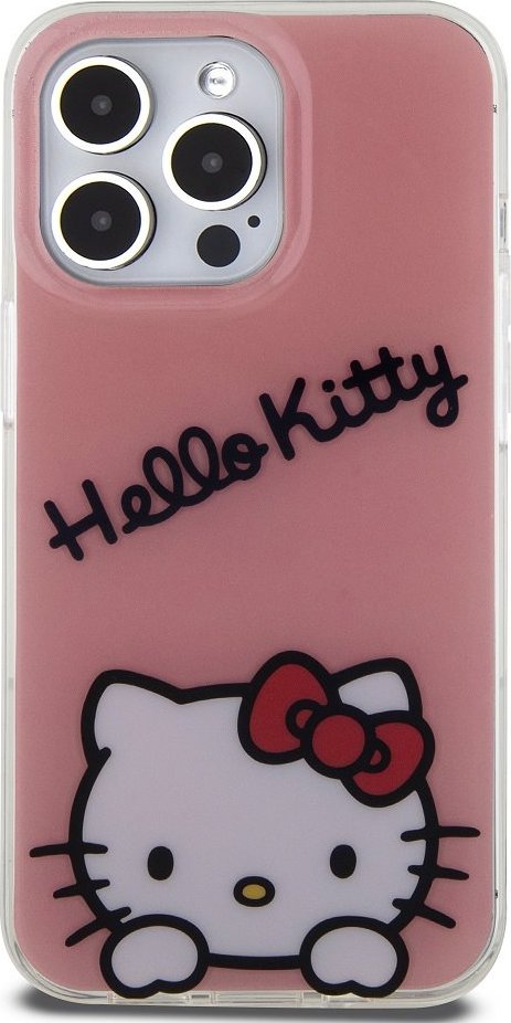 Hello Kitty Ochranný kryt na iPhone 13 Pro - Hello Kitty, IML Daydreaming Logo Pink