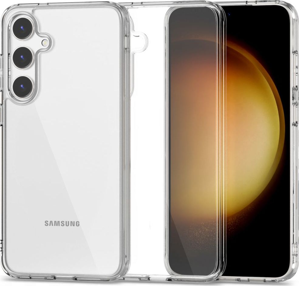 Tech-Protect Ochranný kryt na Samsung Galaxy S24 - Tech-Protect, Flexair Hybrid Crystal