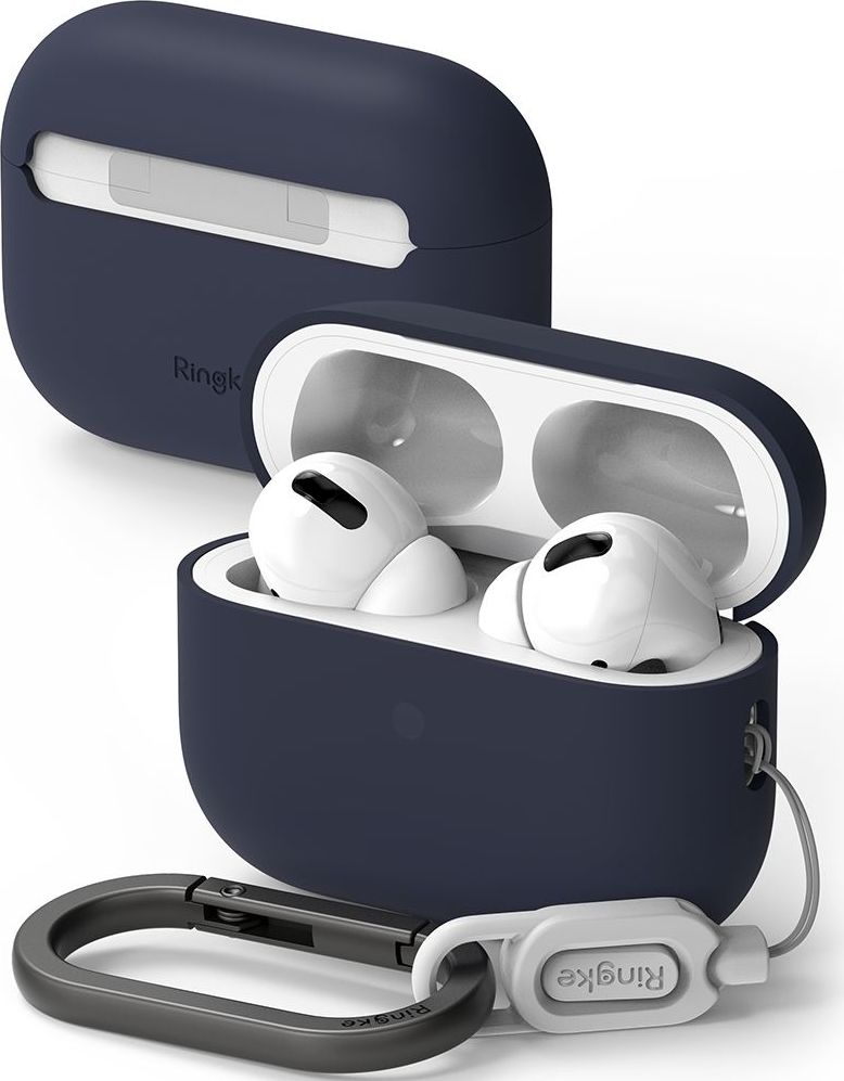 Ringke Pouzdro na sluchátka AirPods Pro 1/2 - Ringke, Silicone Blue
