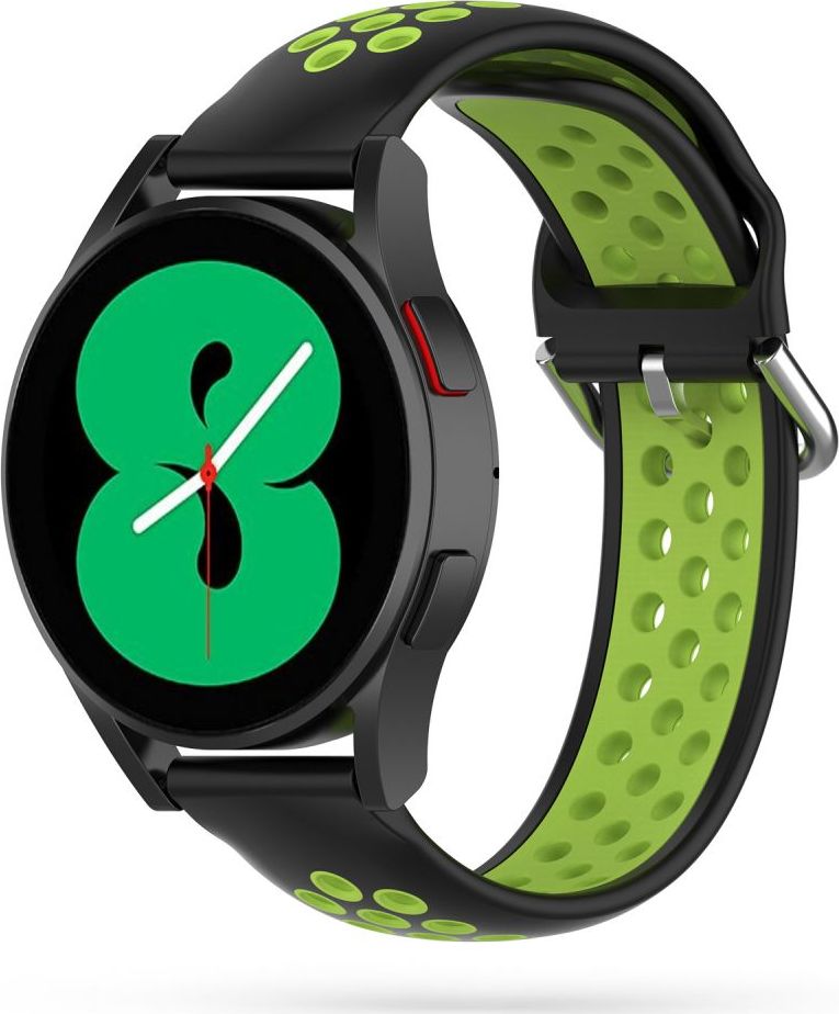 Tech-Protect Řemínek pro Samsung Galaxy Watch 40mm / 42mm / 44mm / 46mm - Tech-Protect, Softband Black/Lime