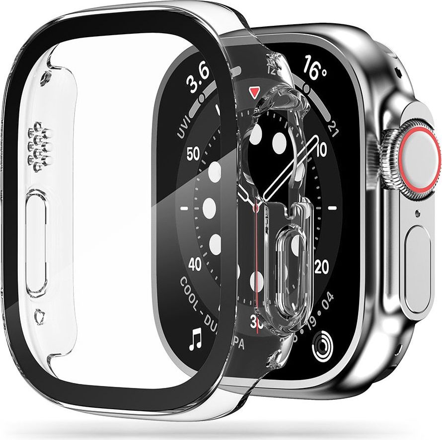 Tech-Protect Pouzdro / kryt pro Apple Watch 49mm - Tech-Protect, Defense360 Clear