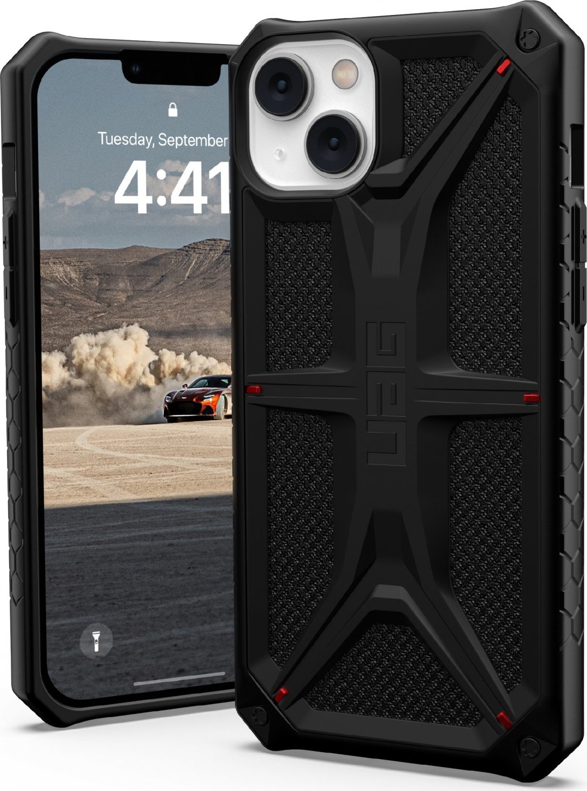 Urban Armor Gear Ochranný kryt pro iPhone 14 PLUS - UAG, Monarch Kevlar Black