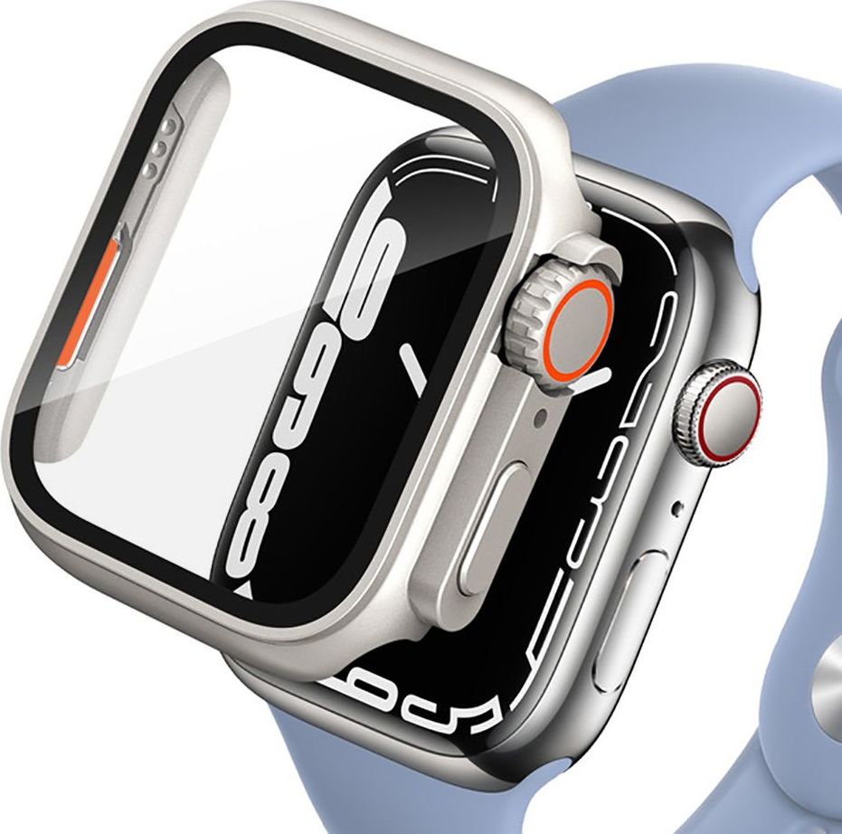 Tech-Protect Pouzdro / kryt pro Apple Watch 44mm - Tech-Protect, Defense360 Titanium/Orange