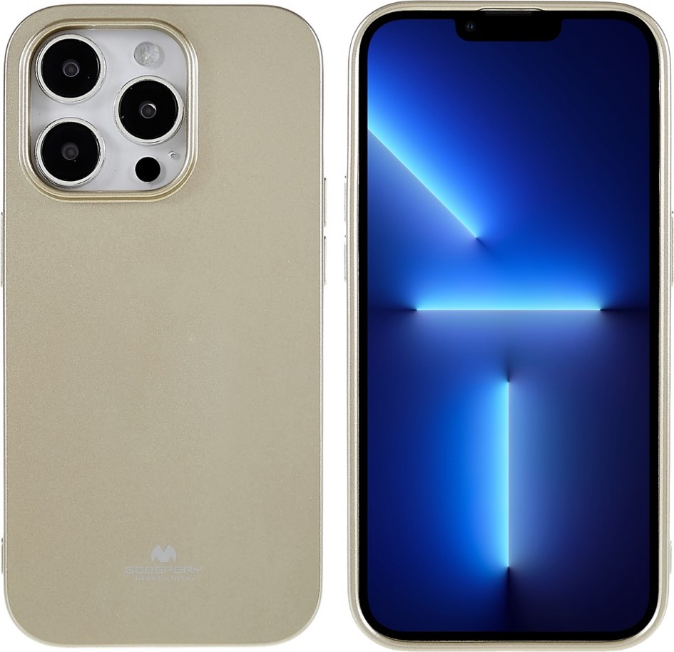 Mercury Ochranný kryt pro iPhone 14 Pro - Mercury, Jelly Gold