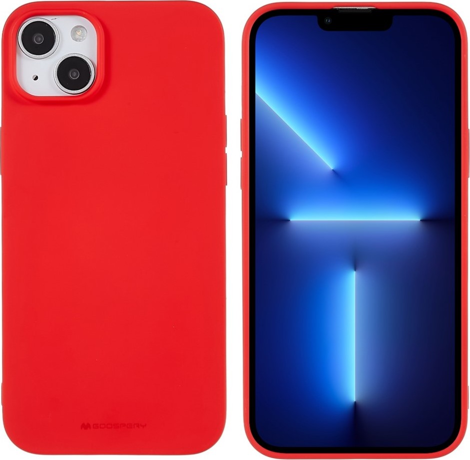 Mercury Ochranný kryt pro iPhone 14 PLUS - Mercury, Soft Feeling Red