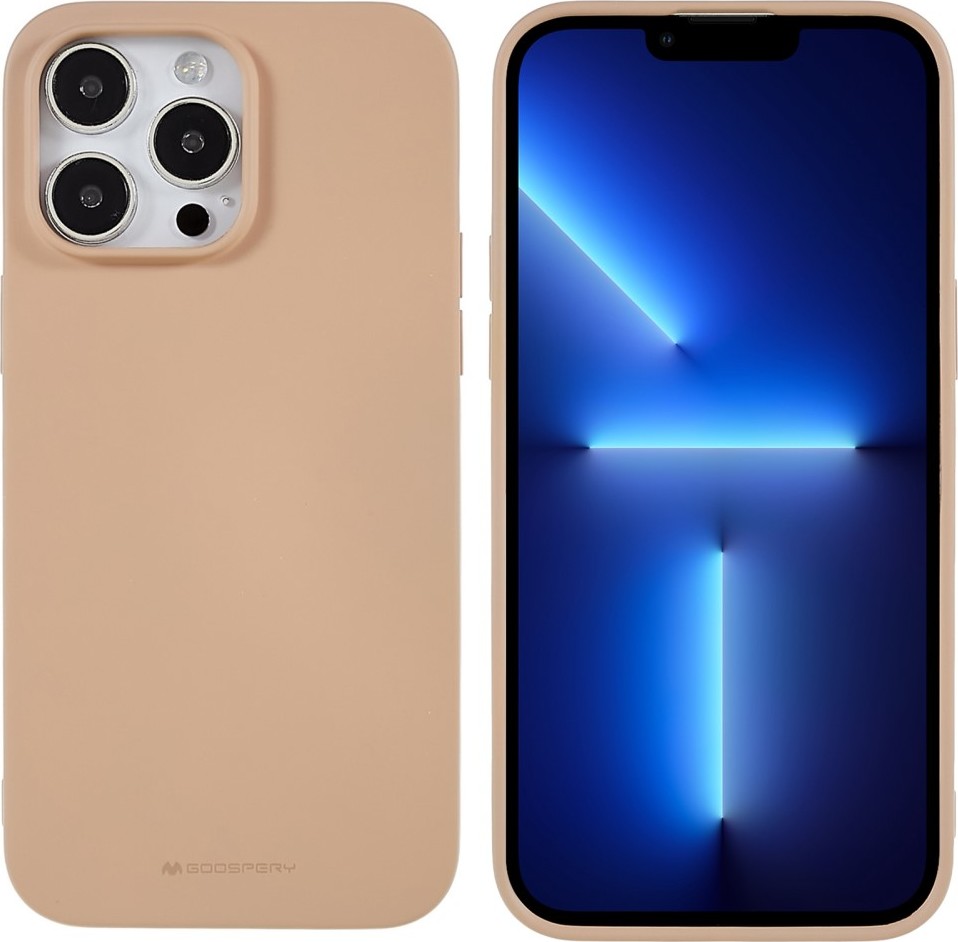 Mercury Ochranný kryt pro iPhone 14 Pro MAX - Mercury, Soft Feeling Pink Sand