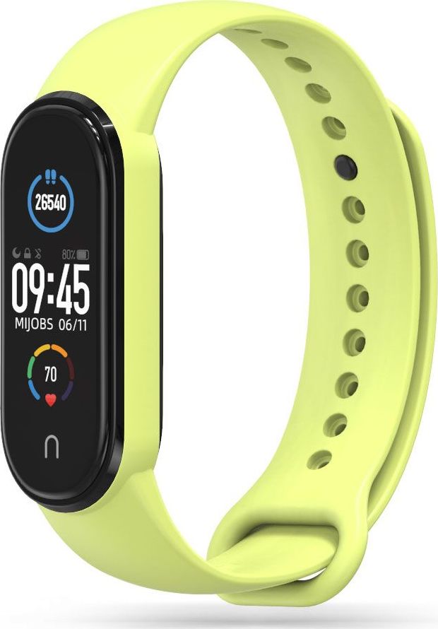 Tech-Protect Řemínek pro Xiaomi Mi Band 5 / 6 / 7 - Tech-Protect, Iconband Lime
