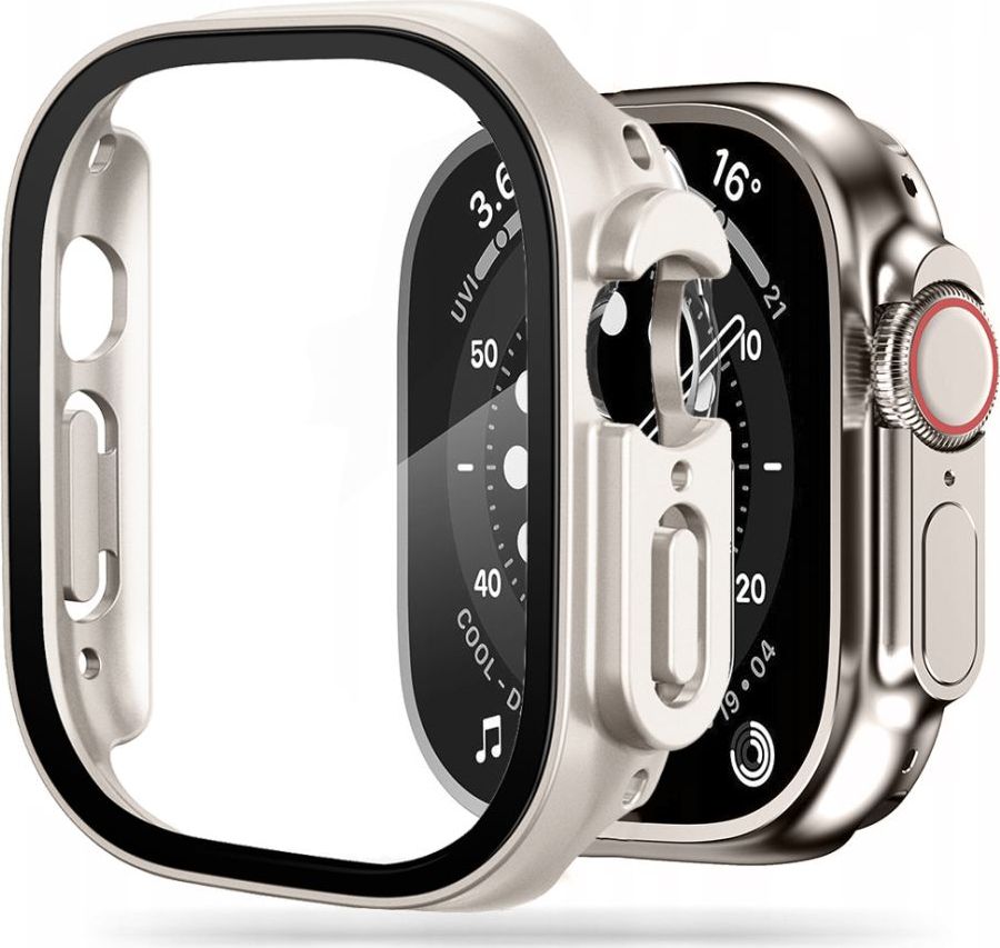 Tech-Protect Pouzdro / kryt pro Apple Watch 49mm - Tech-Protect, Defense360 Titanium