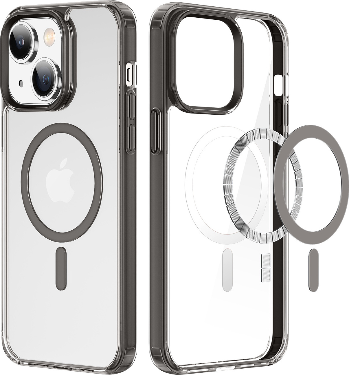 DuxDucis Ochranný kryt pro iPhone 14 PLUS - DuxDucis, Clin2 Gray with MagSafe