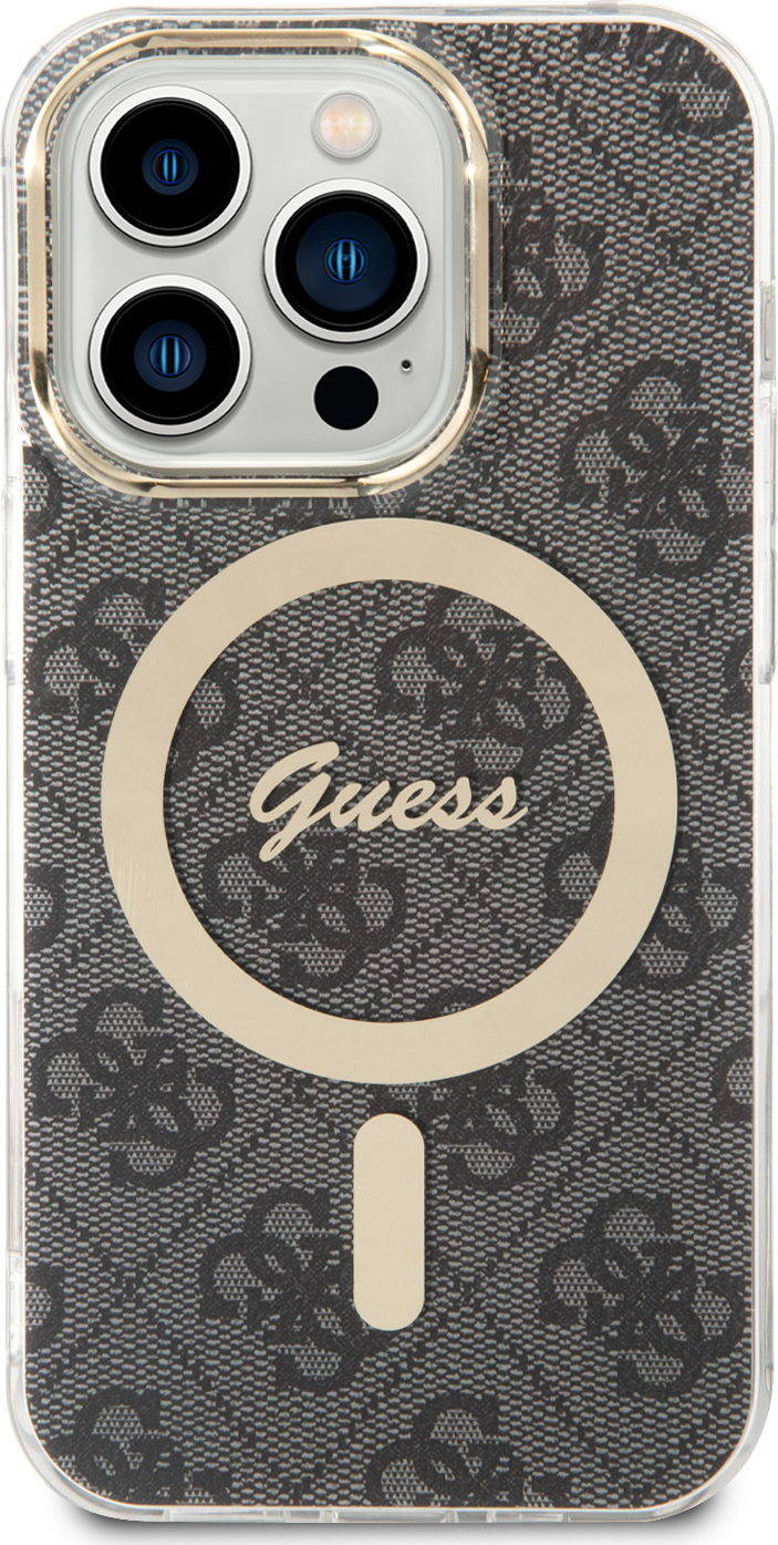 Guess Ochranný kryt pro iPhone 15 Pro - Guess, 4G IML MagSafe Black