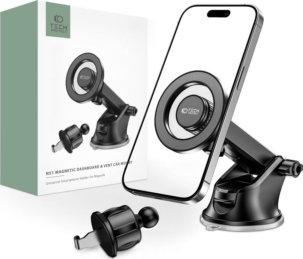 Tech-Protect MagSafe držák do auta - Tech-Protect, N51 Dashboard & Vent