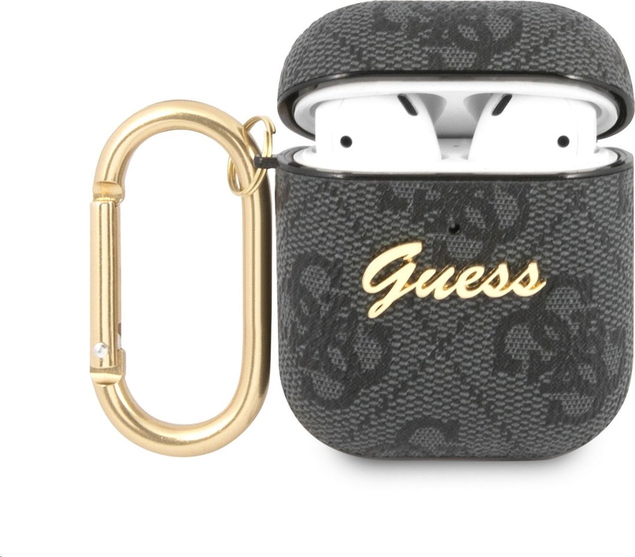 Guess Pouzdro pro sluchátka AirPods - Guess, 4G Script Gray