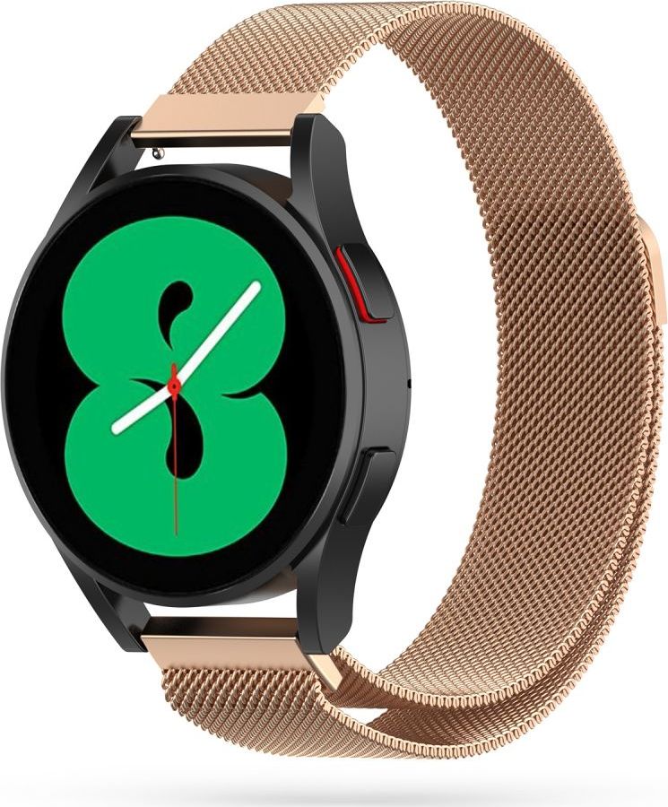 Tech-Protect Řemínek pro Samsung Galaxy Watch 40mm / 42mm / 44mm / 46mm - Tech-Protect, Milaneseband Gold