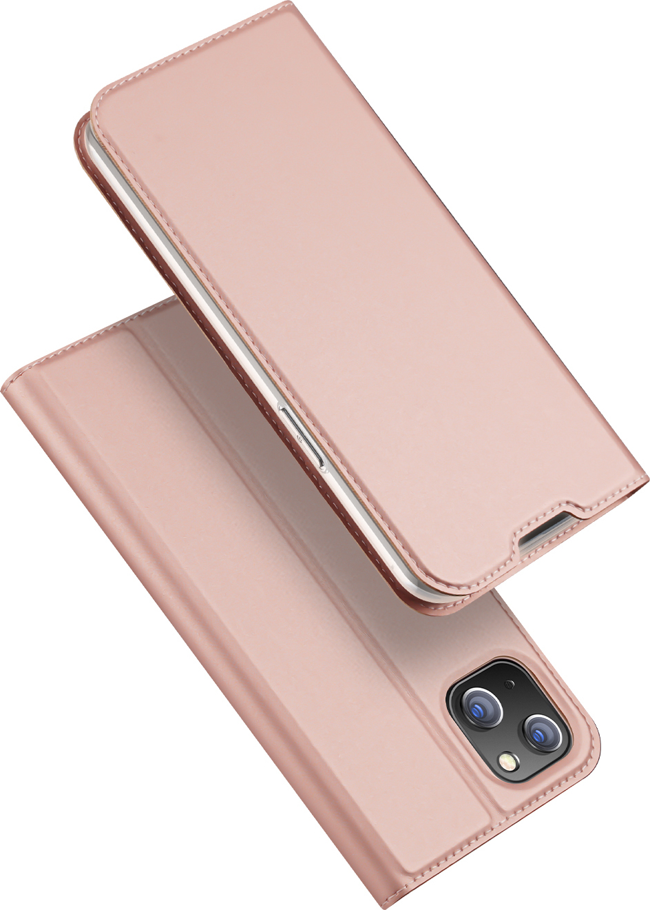 DuxDucis Knížkové pouzdro pro iPhone 14 PLUS - DuxDucis, SkinPro Rose