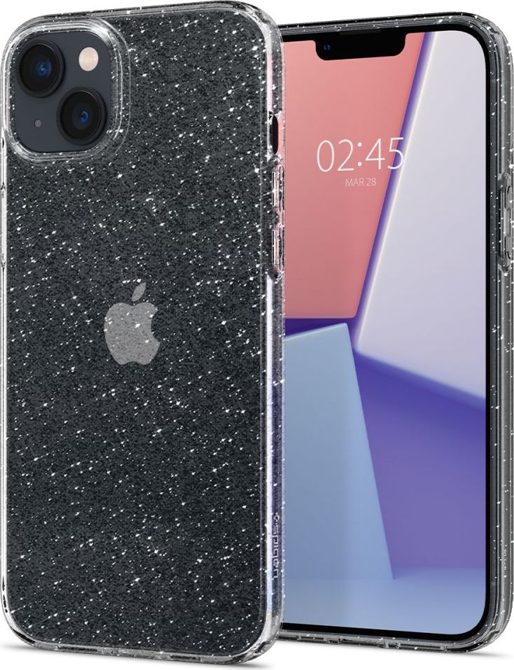 Spigen Ochranný kryt pro iPhone 14 PLUS - Spigen, Liquid Glitter Crystal
