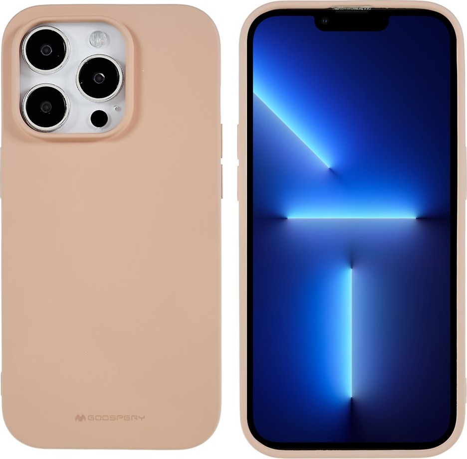 Mercury Ochranný kryt pro iPhone 14 Pro - Mercury, Soft Feeling Pink Sand